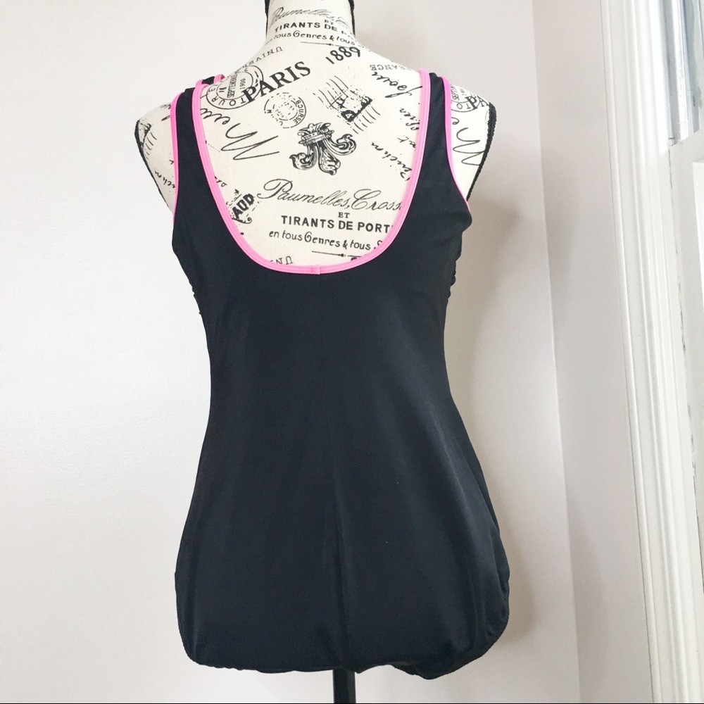 Reebok Half Zip One Piece Swimsuit Black Size 14 - Picture 8 of 13